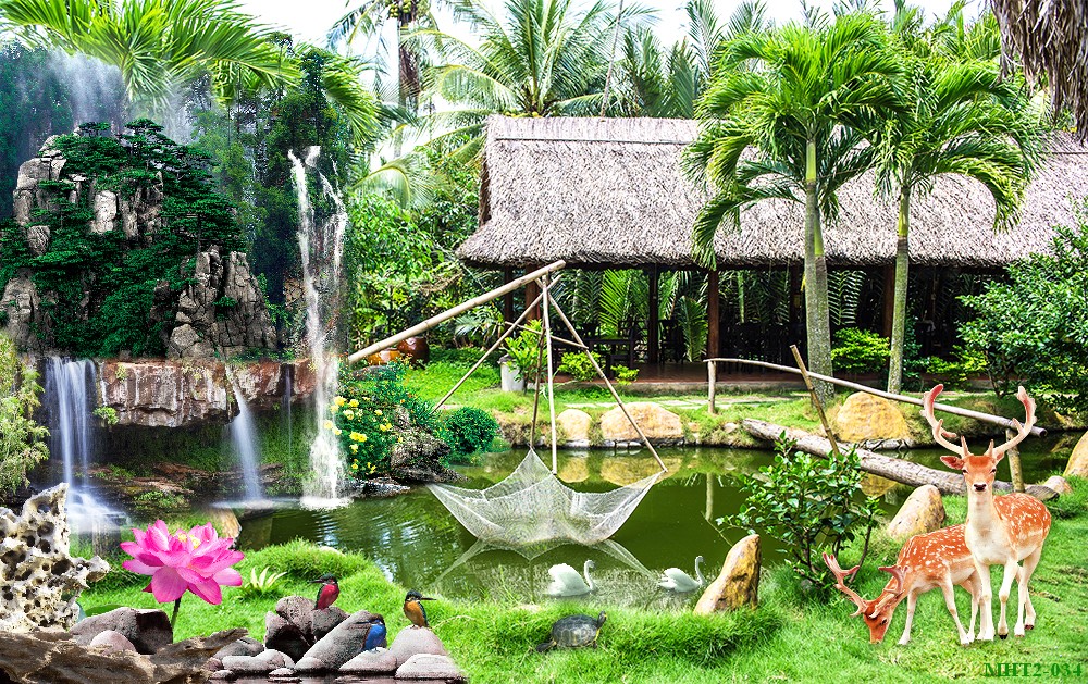 Phong cảnh sơn thủy hữu tình MHT2-034